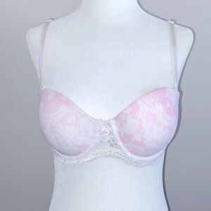 Smart & sexy lace print push up bra